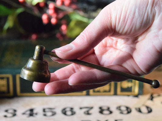 Gold Metal Candle Snuffer