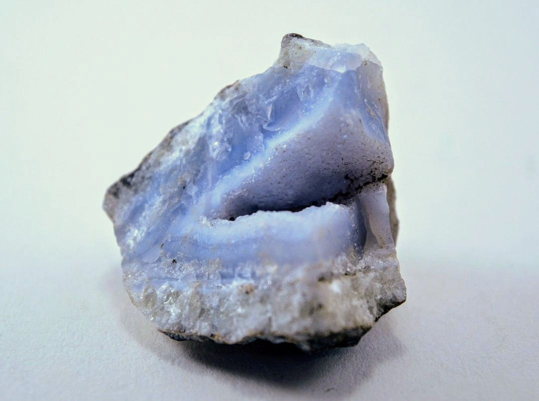 Blue Chalcedony (For Calm) - Druzy Cave