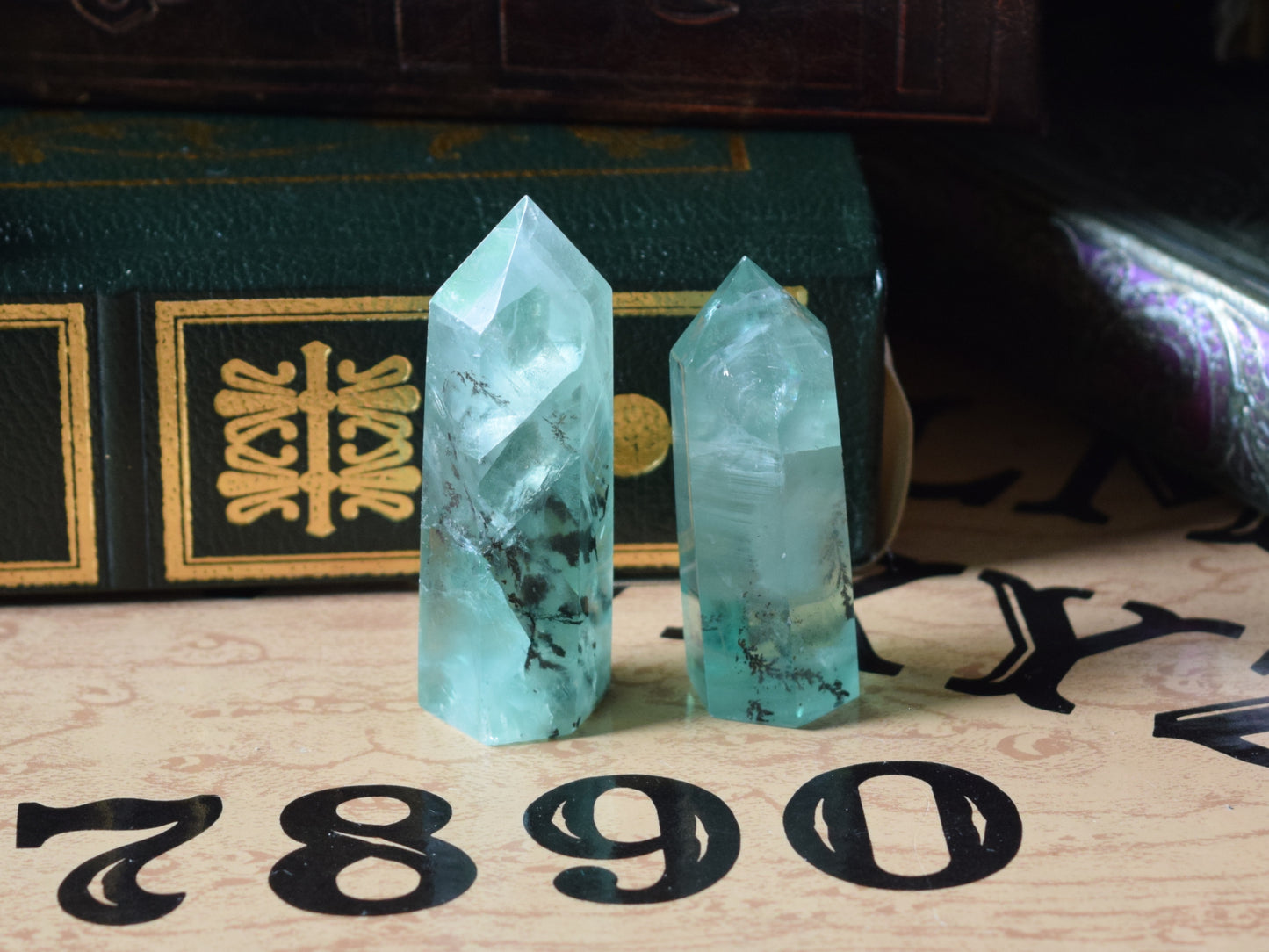 Dendritic Fluorite (For New Skills) - Tower