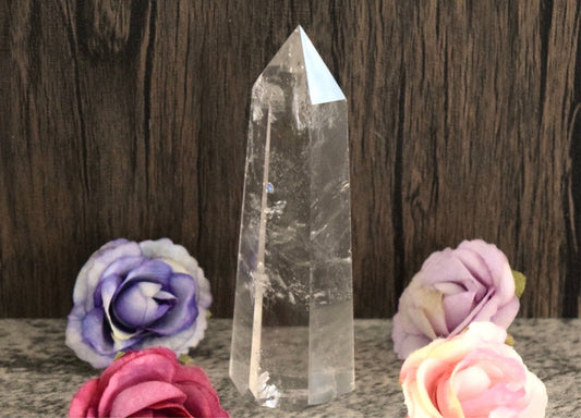 Clear Quartz (For Amplifying Intention) - Tower