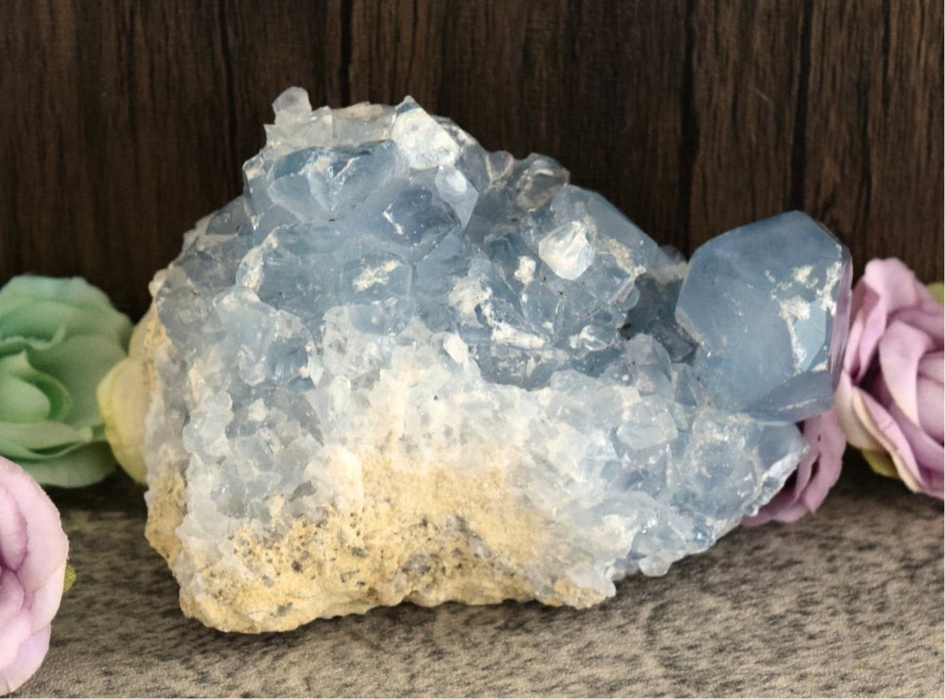 Blue Celestite (For Spiritual Strength) - Cluster