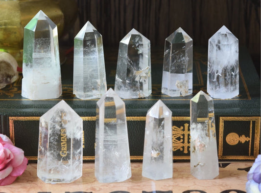 Clear Quartz (For Amplifying Intention) - Tower
