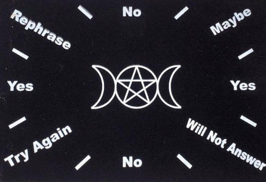 Pendulum Mat - Triple Moon w/ Pentagram