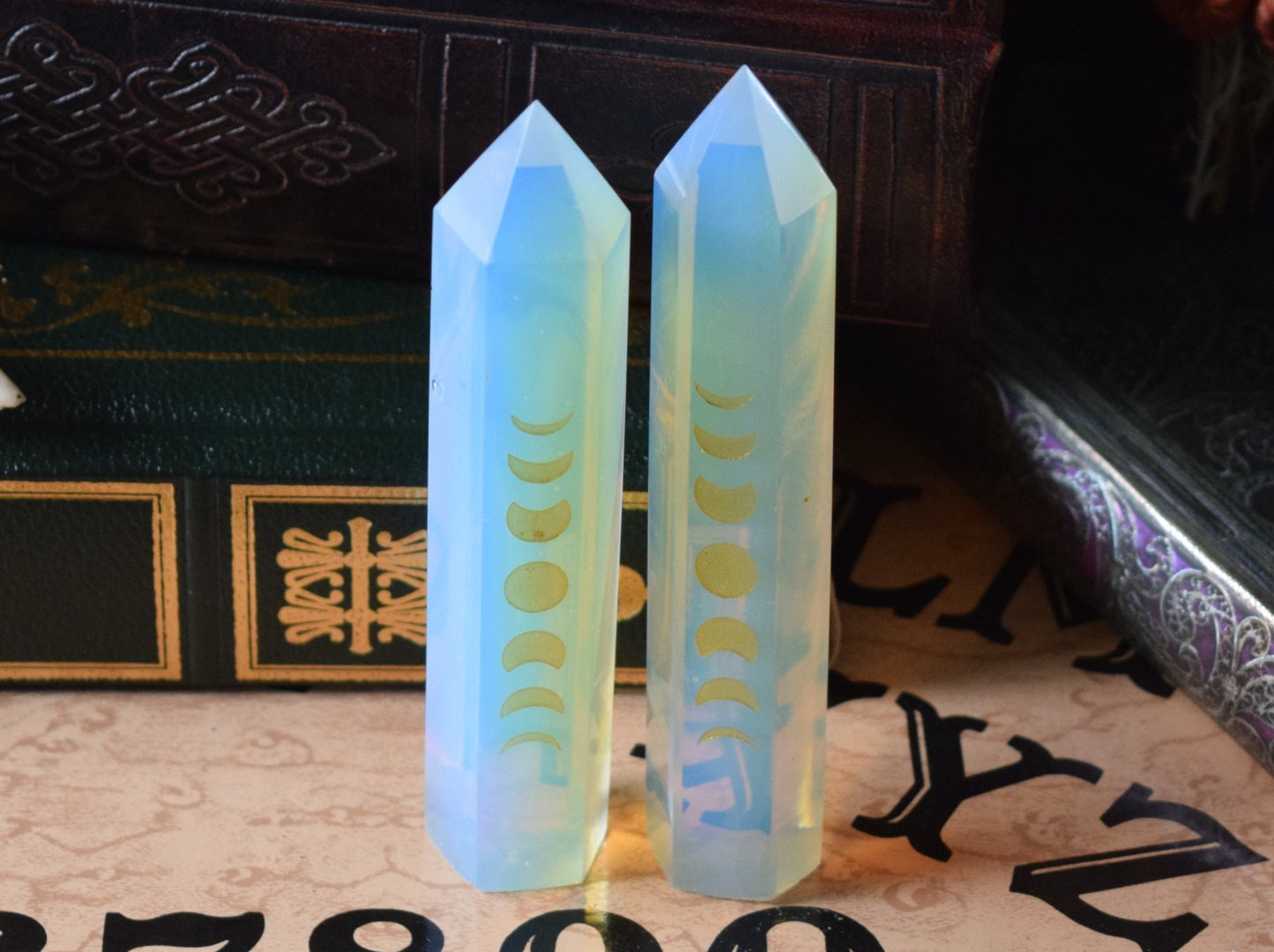 Moon Phase Tower - Opalite