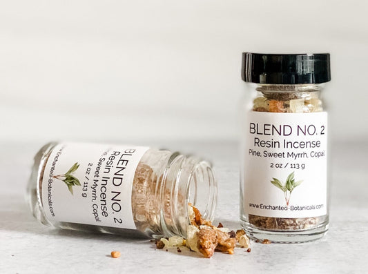 Blend No. 2 Resin Incense - Pine, Sweet Myrrh, White Copal