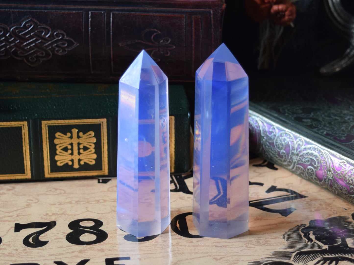 Purple Opalite (For Spiritual Creativity) - Tower