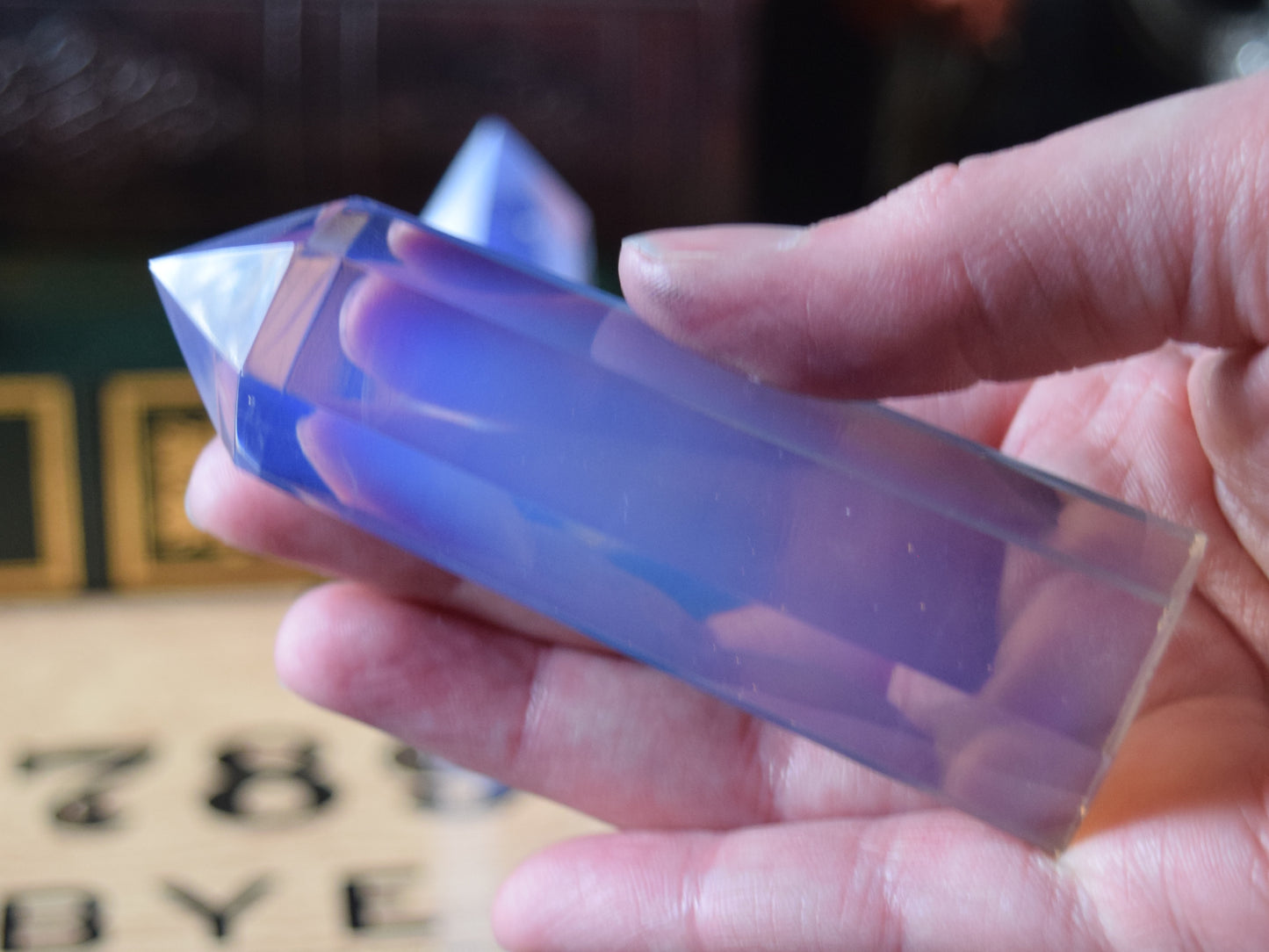 Purple Opalite (For Spiritual Creativity) - Tower