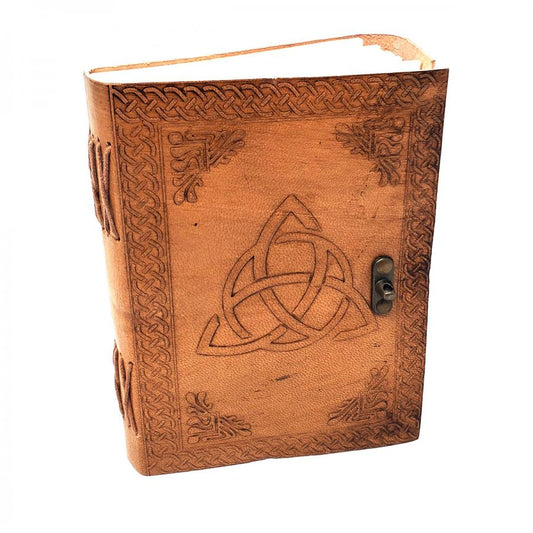 Leather Journal - Triquetra